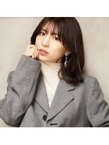 アトリエ フェム(atelier.fem)&nbsp;atelier.femくびれが可愛いツヤ感ミディアム