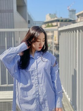 ヘアーアンドフェイス ヌンク(Hair&Face nunc) ヌンク/三田/田町/大保/ロング/ゆるふわ/イルミナカラー/メンズ