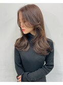 【kate 大宮】韓国風巻き髪×ナチュラルブラウン