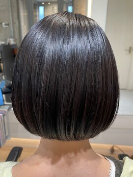 ヘア デザイン リスク(HAIR DESIGN RISK) 【RISK 三鷹 大橋佳菜子】まとまりグラデーションボブ