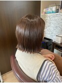 ぱつっとボブ