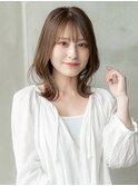 20代30代/大人かわいい/小顔ひし形/ウルフ/ミディアムレイヤー