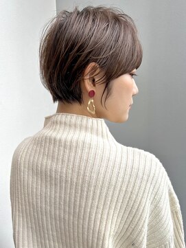 ジアン バイ ミルボン NU茶屋町+(GIEN by milbon) 丸み/くびれ/大人ショートボブ/透明感カラー20代30代40代50代