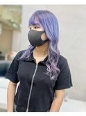 【.eer/ディア】色落ちも綺麗なラベンダーカラー