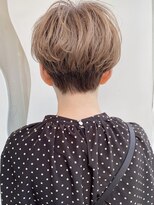 モリオ フロム ロンドン 大宮2号店(morio from London)&nbsp;【なかじま ひびき】大人マッシュ×白髪ぼかしベージュ