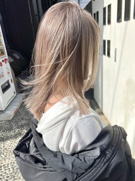 チュダック(ChuDuck) 韓国風《ミルクティー》ブリーチ/ケアブリーチ/ダブルカラー