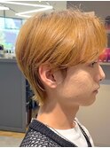 似合わせショート/ブリーチカラー/イエロー/末吉 海斗