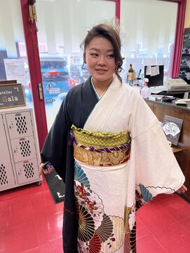 ガラ(GALA) ヘアセット、着付け