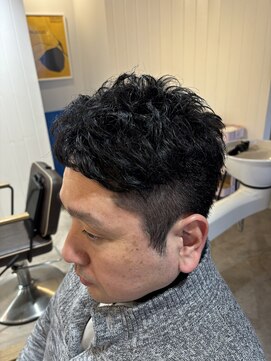 アメラボ(AmeLab) 名古屋天白区梅ヶ丘イケオジショートツーブロック！