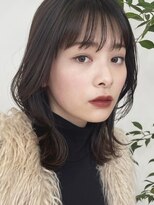 ノイ(noi)&nbsp;顔周りレイヤーカットグレージュカラーくびれボブベージュカラー