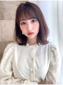 イヤリングカラー 縮毛矯正 韓国風 ダブルカラー 髪質改善_4330