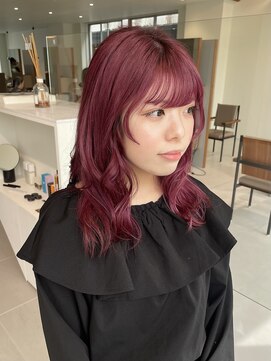 ローレンアオ(LOREN AO) 【LOREN AO】ピンクカラー/ピンクベージュ/ブリーチカラー