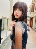 【kate 大宮】ワインブラウン×ウェーブミディアム