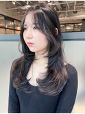 メルティカラーフェミニンロング似合わせカット_ba499891