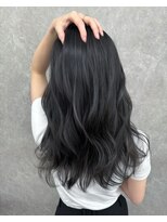 アルドーレフィエロ シンサイバシ(Ardore fiero shinsaibashi)&nbsp;コントラスト極ハイライト☆アッシュブラック