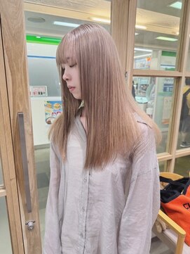 チェレ オレ 新金岡店(Chere ore) ラベンダーグレージュ・ダブルカラー・ミルクティーベージュ UP