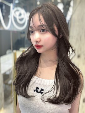 ハローバイシー 仙台(Hello by Sea) 韓国風前髪×レイヤーカット【髪質改善/仙台/レイヤーカット】