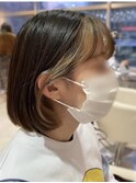 インナーカラーボブ