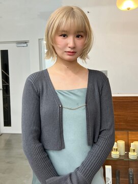 リヴ ウメダ(LIV umeda) ホワイトベージュ/ブリーチ/ダブルカラー【梅田】