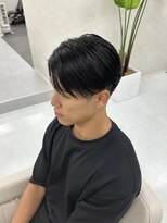 スウェル(SWELL)&nbsp;ナチュラルセンターパート/メンズ縮毛矯正