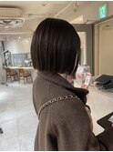 ぷつっと ミニボブ 切りっぱなしボブ sn
