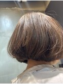 縮毛したのにナチュラルすぎるミニボブ