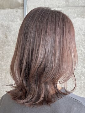 アヤラグランスパ 船橋店(AyaLA GRAN SPA) 【福田隆晃】ラベンダーベージュ/外ハネボブ/くびれヘア