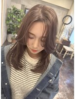 ヴィークス ヘア(vicus hair)&nbsp;ショコラベージュレイヤーカットダブルカラー20代30代