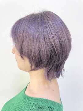 ゴウトゥデイシェアサロン 町田店(GO TODAY SHAiRE SALON) 色落ち綺麗なパープル系カラー