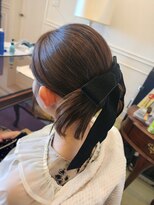 櫛の屋 カチモリヘアビックリボン