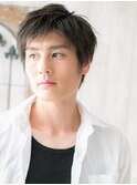 大人かっこいいアースカラーショート就活ヘアg戸田公園