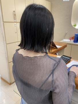 モリオ フロム ロンドン サッポロファクトリー店(morio FROM LONDON) 【morio】札幌切りっぱなしボブ