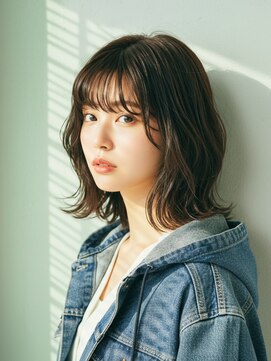 コトナ 越谷店 忙しい30代に人気！越谷の時短ミディアム×ココアブラウン