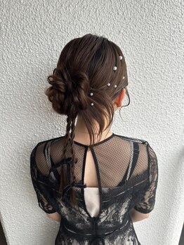 ミリー(MILLY)の写真/【各線三宮駅より徒歩3分】イベントや女子会にも◎特別な日はプロの技でより華やかに可愛く仕上げます♪