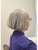 カミノワ(kaminowa)&nbsp;白髪率90%おすすめヘア/40代/50代/60代/白髪ぼかし/白髪染め