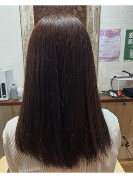 レオンカラー 天神大名店(LEON COLOR) ブラウン/髪質改善カラー/20代/天神大名