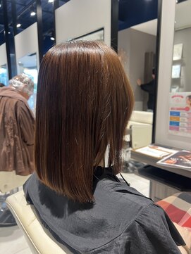 髪質改善ストレート