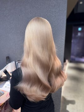 エン 栄店(enne) 大人ガーリー/ダークアッシュ/ミディアムレイヤーカット/栄