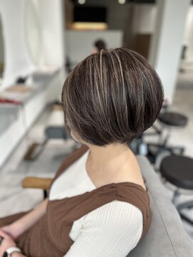 エルピス 大和店(elpis) チラホラ白髪の方おすすめ白髪ぼかしハイライト