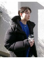 ヒントステーション フォーメンズ(HINTSTATION for Men's)&nbsp;〈浅草 半個室〉 センターパート/ナチュラル