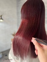 ジル アンク(Jill ankh)&nbsp;《姫路駅北　Jillankh》ピンクカラー　髪質改善　縮毛矯正