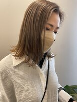 カノエ(canoe)&nbsp;オリーブグレージュ顔周りレイヤー20代～50代【西新大濠荒戸】