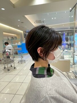 モードケイズエミュー(MODE K's eau) 30代40代大人可愛い丸みショートボブ似合わせ小顔カット摂津本山