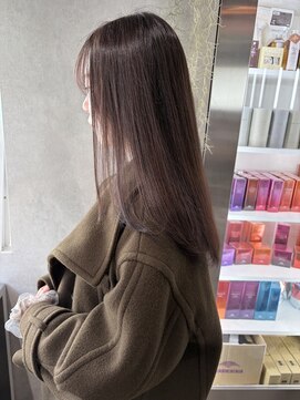 ゼスト クレス(ZEST Cres) 【立川cres小山】ブリーチなしラベンダーアッシュ