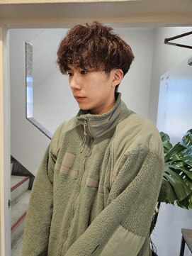 イット(it.) it. YUI シャドーパーマ メンズパーマ  ニュアンスパーマ