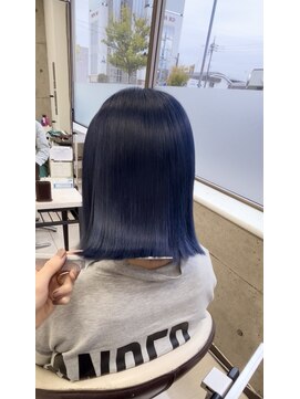 プログレス つくば店(PROGRESS by ヂェムクローバーヘアー) ブルーブラック
