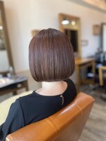 トップヘアー 総社駅南店(TOP HAIR) 【レディースヘア/大人ピンクカラー/ボブ】
