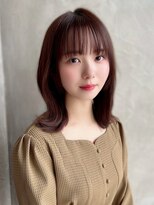 アフロート ルヴア(AFLOAT RUVUA) あむstyle 小顔なお顔周りが可愛いくびれミディアム♪20代30代