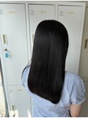 夏髪リセットストレート