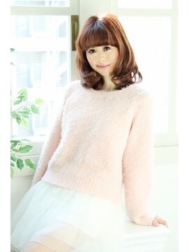 エアー 神戸(AIR) 女子に人気な可愛いいヘア ☆ふわ可愛ミディ☆